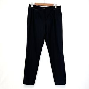 Lafayette‎ 148 Dress Pants Trousers Womens 6 Navy Capsule Minimalist Old Money
